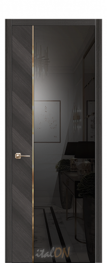 Каталог межкомнатных дверей / коллекция Contemporary / модель NOIR-PVP  / цвет Noir