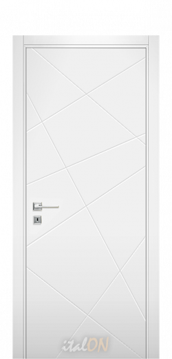 Каталог межкомнатных дверей / коллекция Uno / модель PL7  / цвет Bianco