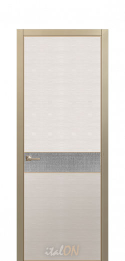 Каталог межкомнатных дверей / коллекция Apriori Desire / модель 2TE Filo argento  / цвет Chiaro