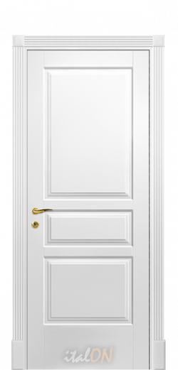Каталог межкомнатных дверей / коллекция Solo / модель PF3  / цвет Bianco