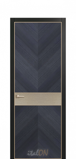 Каталог межкомнатных дверей / коллекция Apriori Desire / модель 2TX Filo oro  / цвет Navy