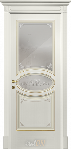 Каталог межкомнатных дверей / коллекция Versale / модель D1S2 decore oro  / цвет Artistico