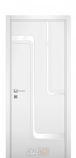 Каталог межкомнатных дверей / коллекция Uno / модель P2L-P  / цвет Bianco