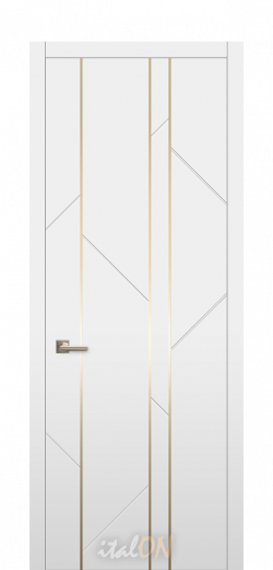 Каталог межкомнатных дверей / коллекция Flow / модель TR-M3  / цвет Bianco
