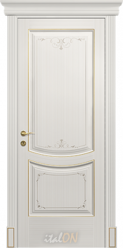 Каталог межкомнатных дверей / коллекция Versale / модель PC2 decore oro  / цвет veneziano