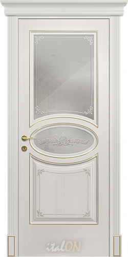 Каталог межкомнатных дверей / коллекция Versale / модель D1S2 decore oro  / цвет veneziano