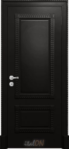 Каталог межкомнатных дверей / коллекция Deco / модель PF2 black  / цвет Laccato